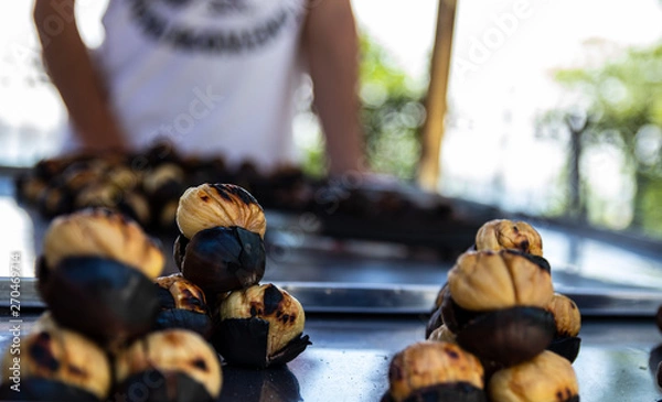 Obraz cake with chocolate and nuts