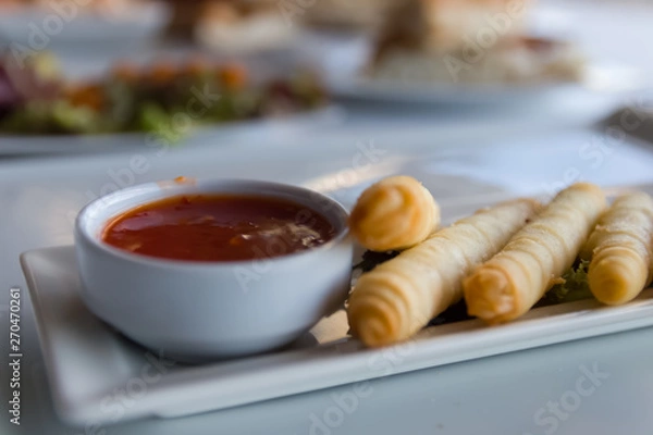 Obraz soup and bread