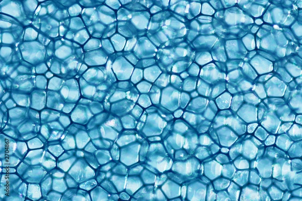 Fototapeta bubble network - background