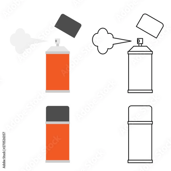 Fototapeta スプレー缶