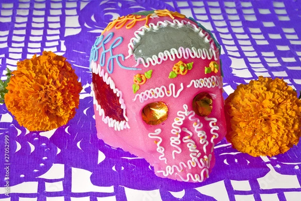 Fototapeta Calavera de azúcar