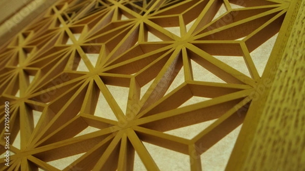 Fototapeta 伝統技術の欄間