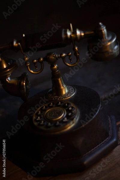 Obraz old telephone