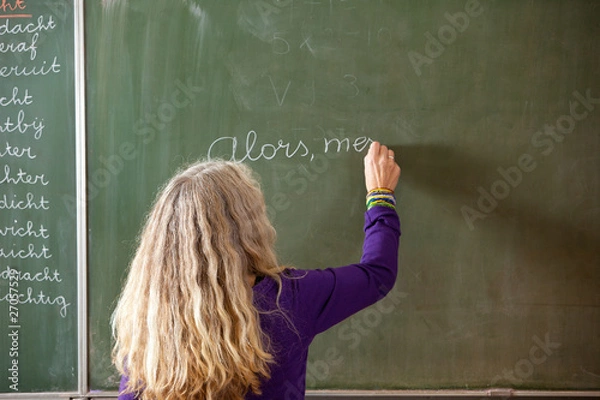 Obraz Teaching french