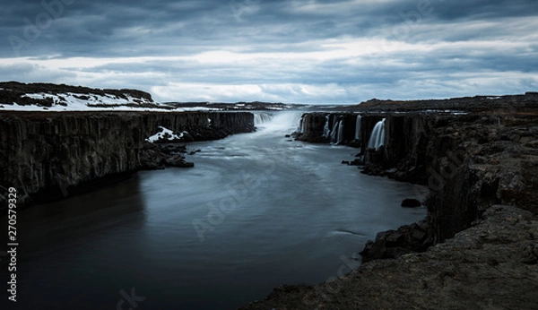 Fototapeta La cascade de Selfoss