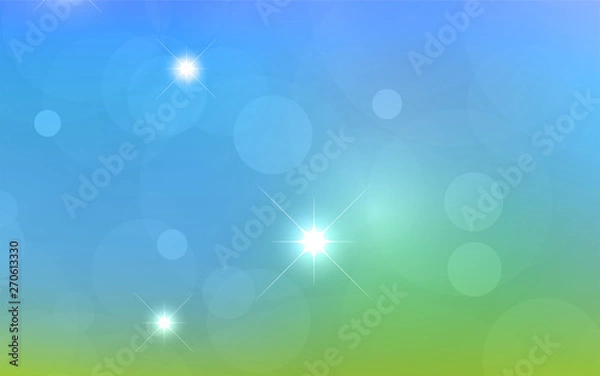 Fototapeta Abstract Bokeh white circle background