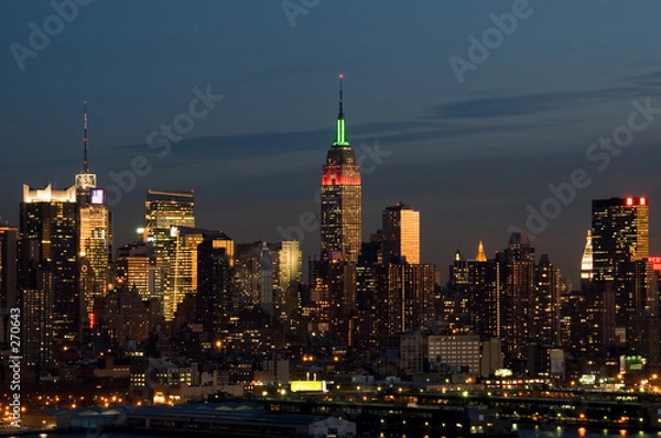 Obraz new york at dusk