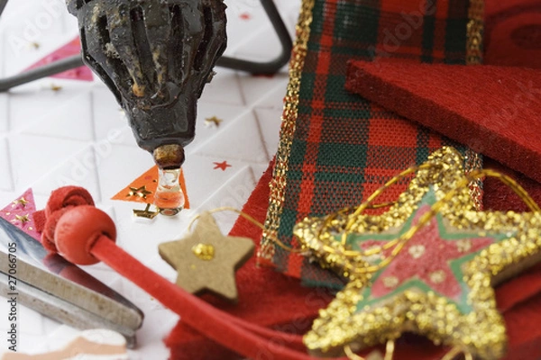 Obraz Weihnachtsbasteln