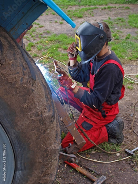 Obraz Arc welding