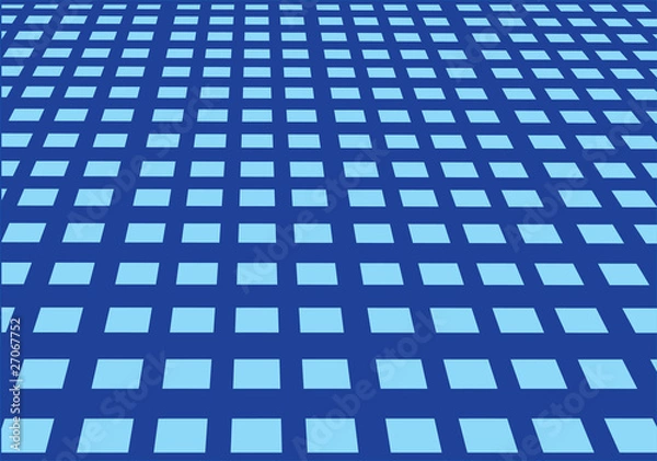 Obraz background with squares in perspective