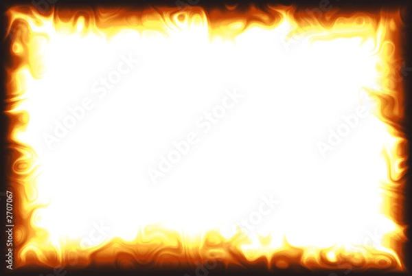 Obraz granica płomienia