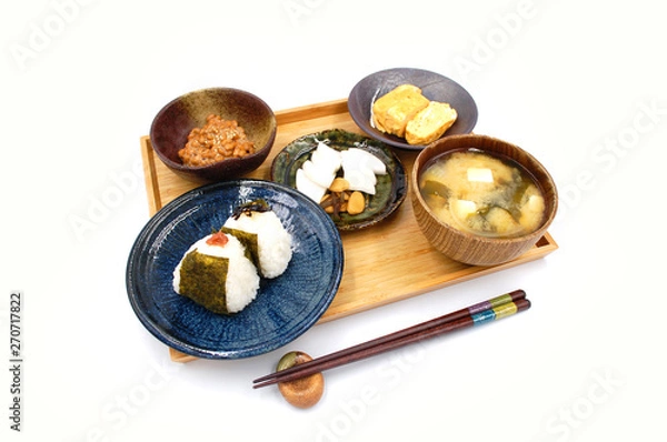 Obraz 健康的な和朝食