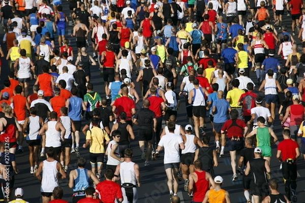 Obraz Läufer beim Marathon