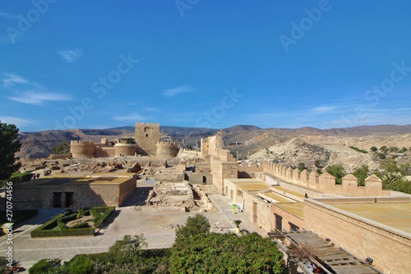 Obraz Alcazaba de Almería, Andalucía, España