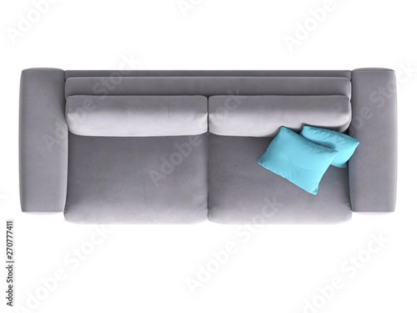 Obraz Sofa top view