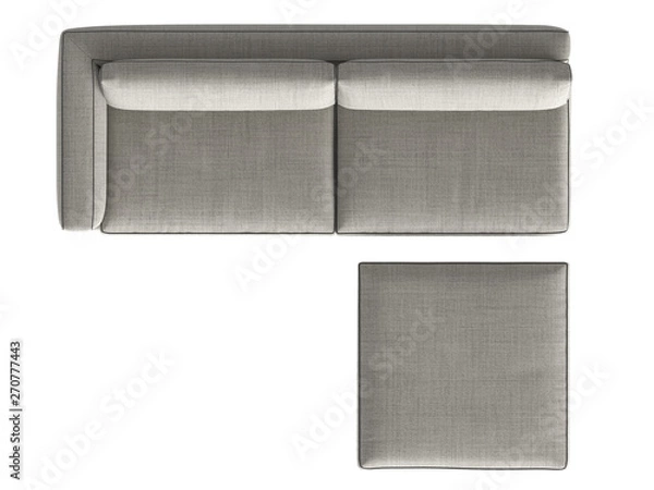 Obraz Sofa top view