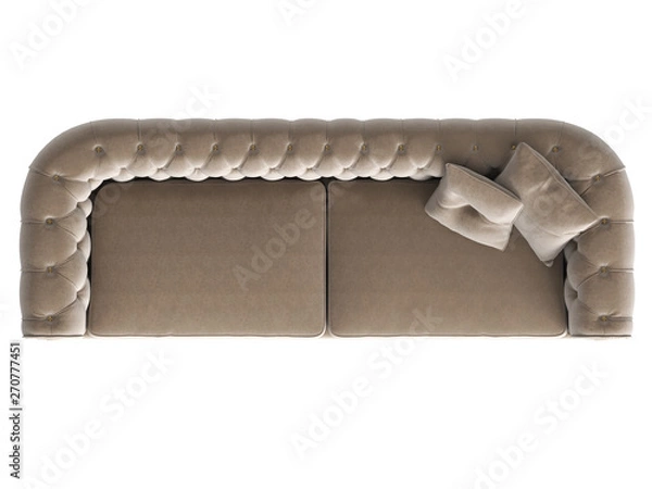 Obraz Sofa top view