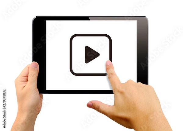 Obraz タブレットで動画を再生する