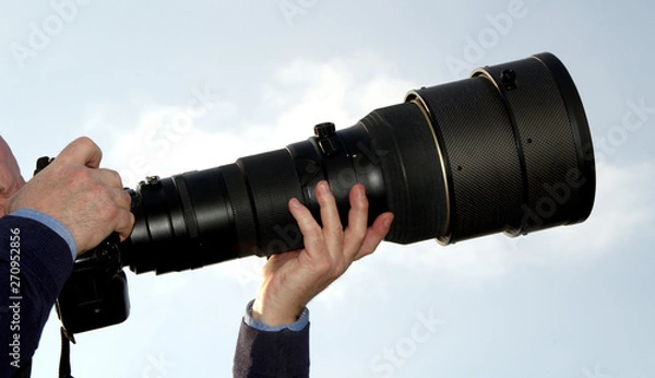 Obraz Big lens at the sky