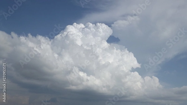 Fototapeta Happy Fluffy Clouds