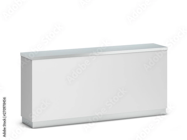 Obraz Blank counter stand mockup