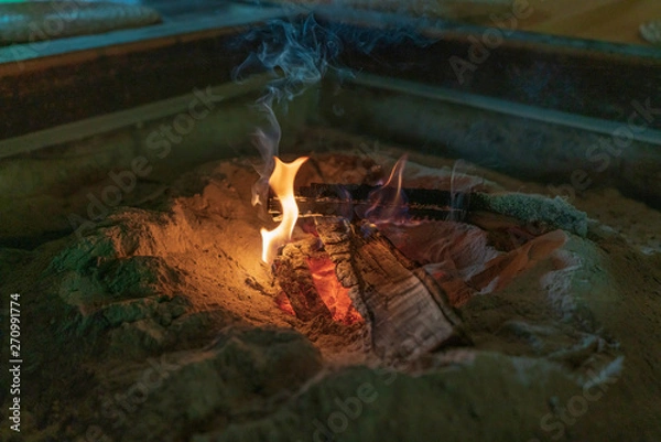 Fototapeta 日本家屋の囲炉裏