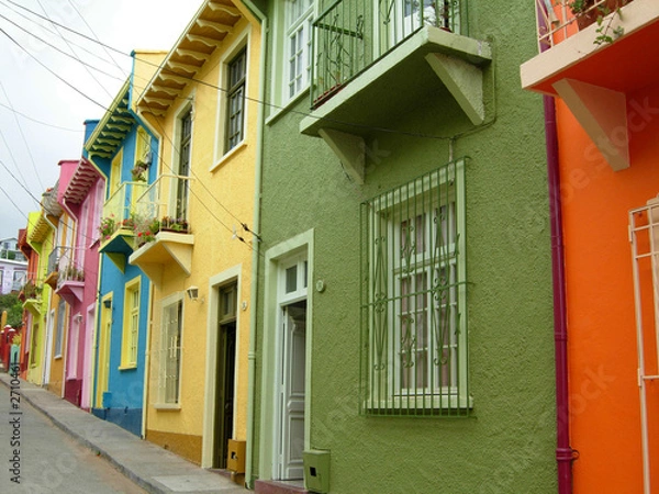 Obraz multicoloured street
