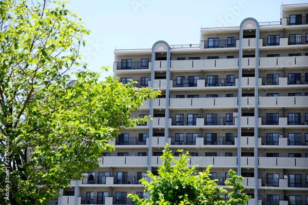 Obraz マンション　高層マンション　タウン　集合住宅