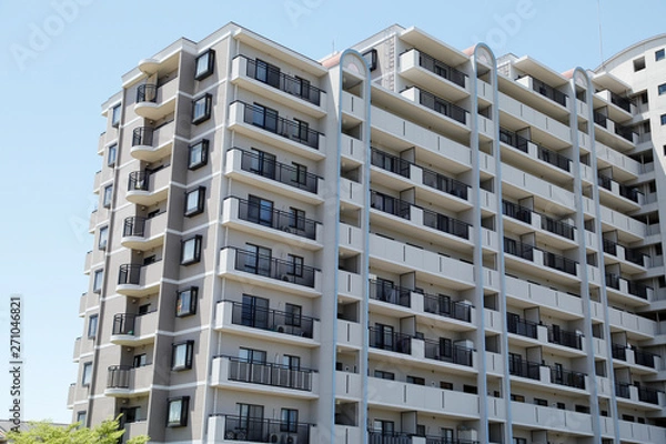 Obraz マンション　高層マンション　タウン　集合住宅