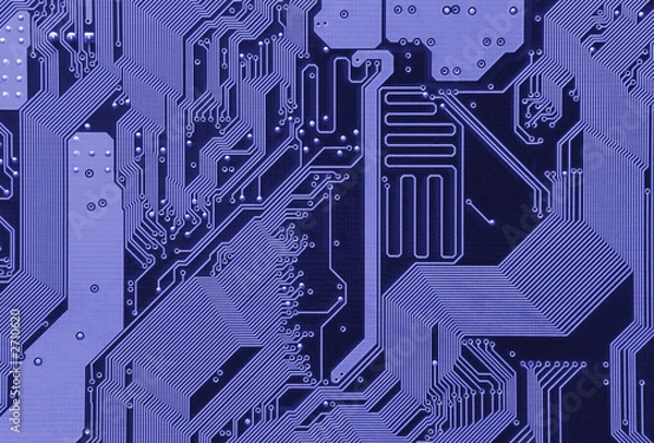 Fototapeta computer circuit board