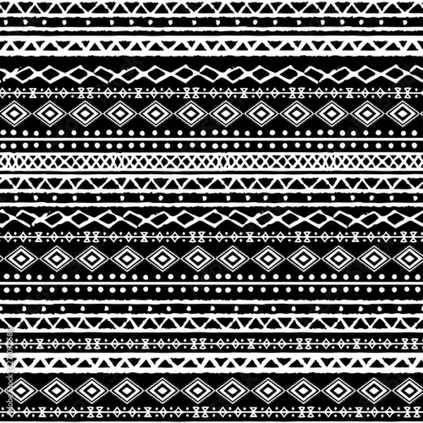 Fototapeta Ethnic seamless pattern