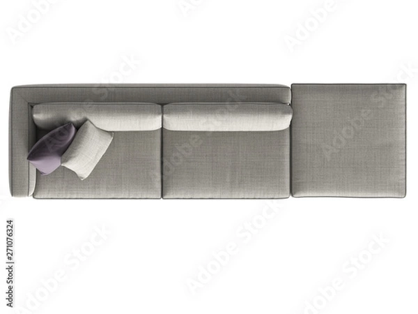 Obraz Sofa top view