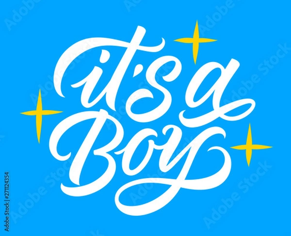 Fototapeta boy_lettering