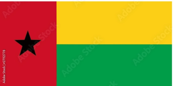 Obraz Drapeau de la Guinée-Bissau