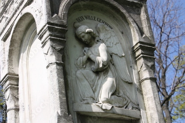 Fototapeta elements of decoration of ancient stone monuments  