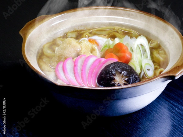 Obraz 熱々の味噌煮込きしめん