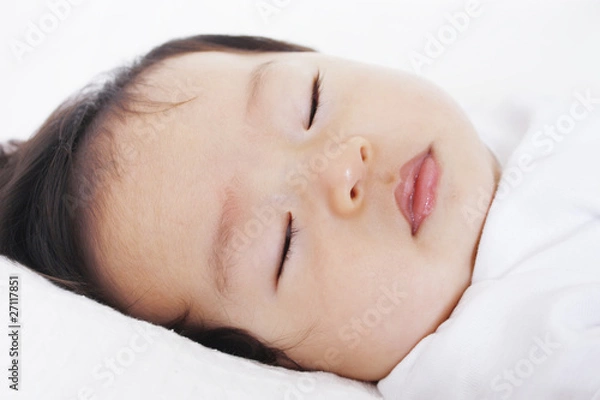 Fototapeta 眠る乳児