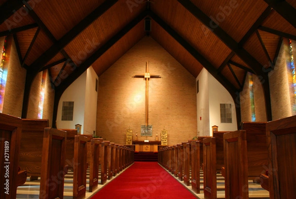 Obraz Wewnątrz kościoła