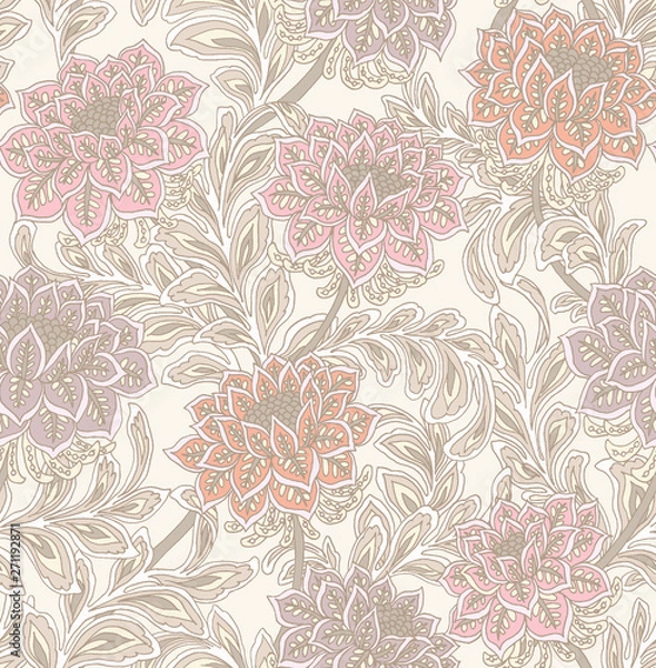 Obraz Seamless Pattern : Paisley Style