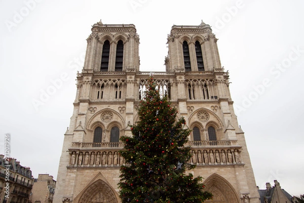 Obraz パリのノートルダム大聖堂