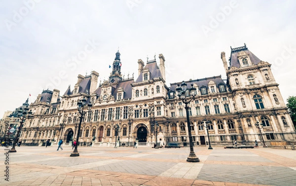 Fototapeta パリ市庁舎