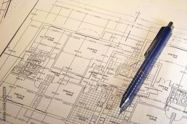 Obraz architecture plans