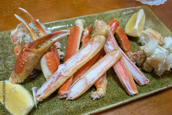 Fototapeta タラバガニ・カニ料理・爪・ズワイガニ