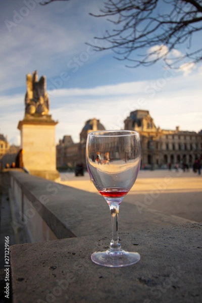 Obraz フランス　パリの街並み