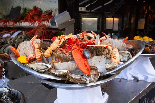 Obraz フランス　パリの街並み