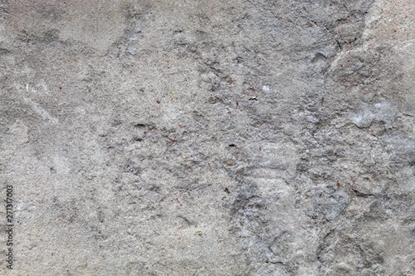 Fototapeta Grayish Old Weathered Concrete Wall Texture