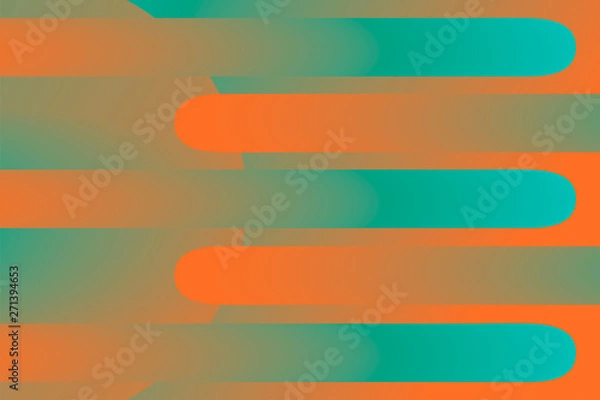 Obraz abstract teal and orange background