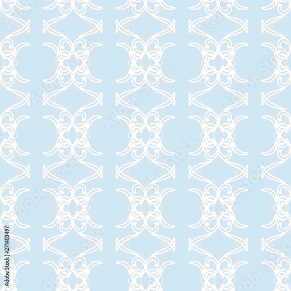 Obraz beautiful greeting card with delicate pattern. vector