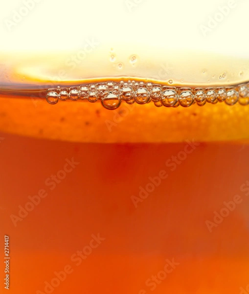Obraz bubbles of tea