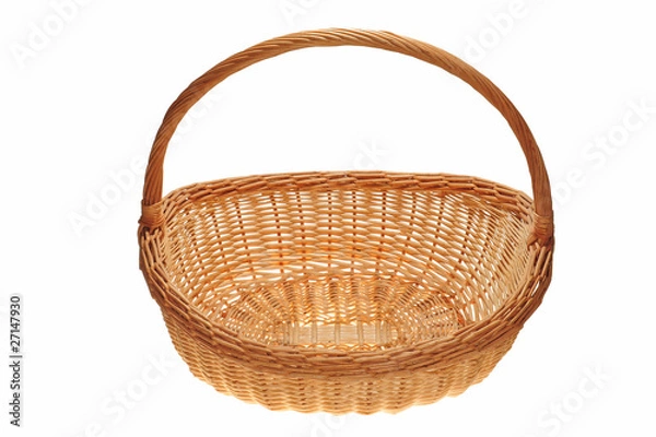 Obraz Wicker Basket With Handle